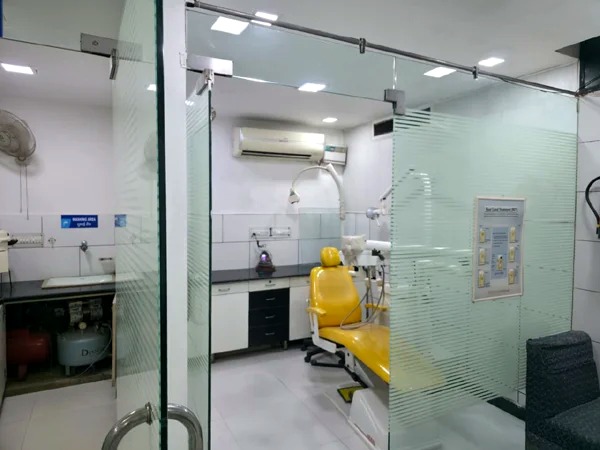 Treatment room at Mahajan Dental Care